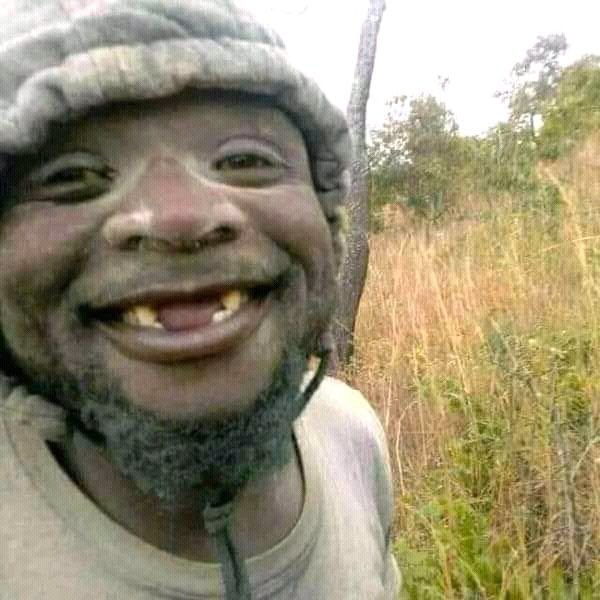 Begger in Uganda.  Begger in south Africa