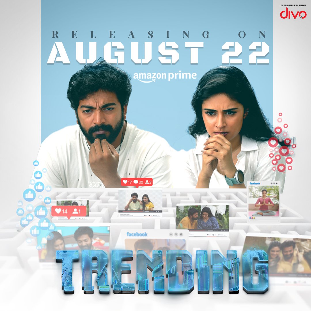 Divo (@divomovies) on Twitter photo A game of secrets. A test of love.
#TrendingMovie #Trending streaming from August 22nd on <a href="/PrimeVideoIN/">prime video IN</a> π¨βπ»
<a href="/KalaiActor/">Kalaiyarasan</a> <a href="/Priyalaya_ubd/">Priyalaya</a> <a href="/RAMFILMFACTORY/">RAM FILM FACTORY</a> #BarefootProduction <a href="/5starsenthilk/">Fivestar Senthil</a> <a href="/SamCSmusic/">πππ π π</a> <a href="/ShivarajNagaraj/">Shivaraj Nagaraj</a> <a href="/srikanth_R/">srikanth.R</a> #Divo A game of secrets. A test of love.
#TrendingMovie #Trending streaming from August 22nd on <a href="/PrimeVideoIN/">prime video IN</a> π¨βπ»
<a href="/KalaiActor/">Kalaiyarasan</a> <a href="/Priyalaya_ubd/">Priyalaya</a> <a href="/RAMFILMFACTORY/">RAM FILM FACTORY</a> #BarefootProduction <a href="/5starsenthilk/">Fivestar Senthil</a> <a href="/SamCSmusic/">πππ π π</a> <a href="/ShivarajNagaraj/">Shivaraj Nagaraj</a> <a href="/srikanth_R/">srikanth.R</a> #Divo