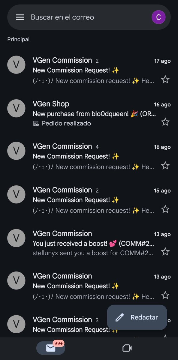 You don't know how happy it is to have your inbox look like this. I hope all small artists can experience this and more!🥹🫶💖
