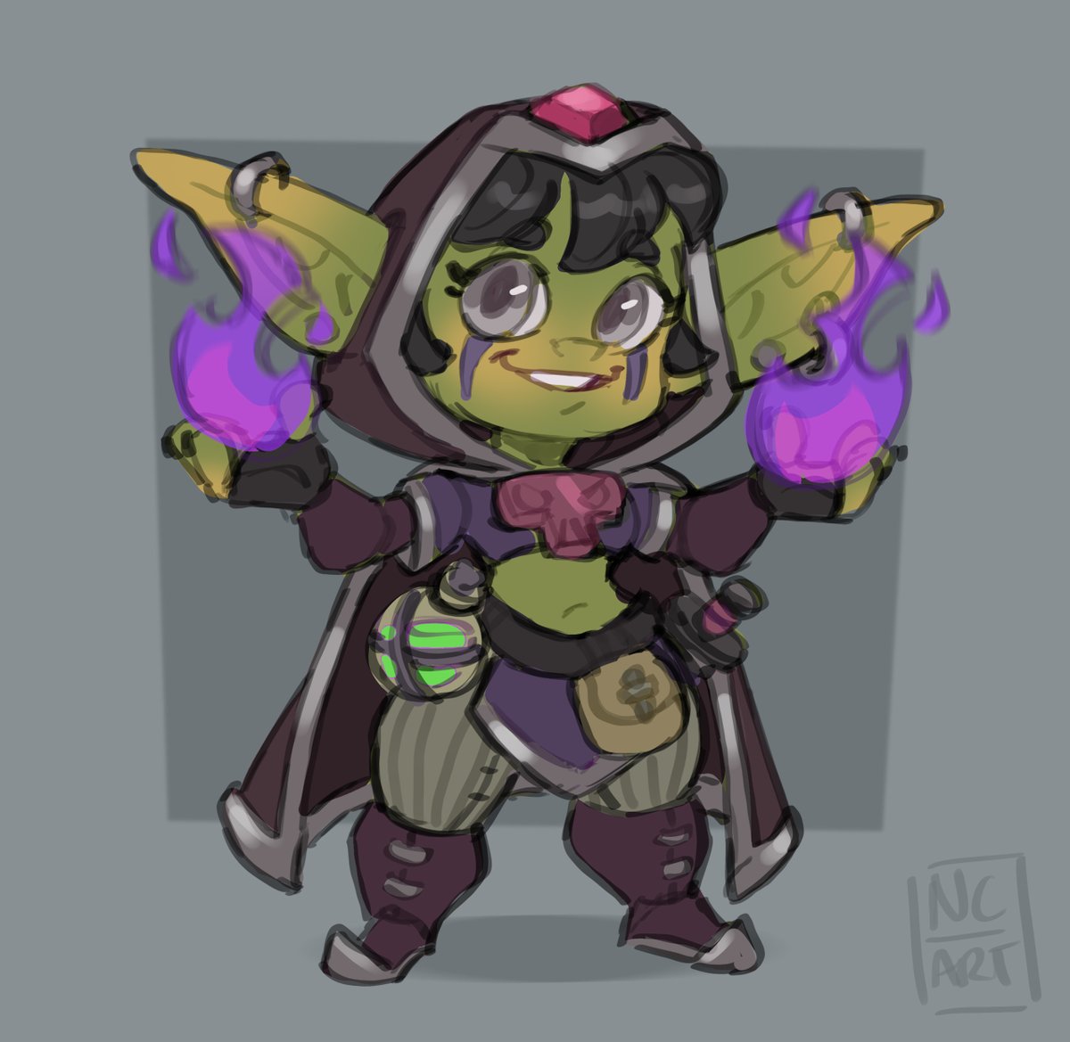 NereacanoArt's tweet image. New adopt! Bruma the necromancer!💀
80€ DM if you are interested💜