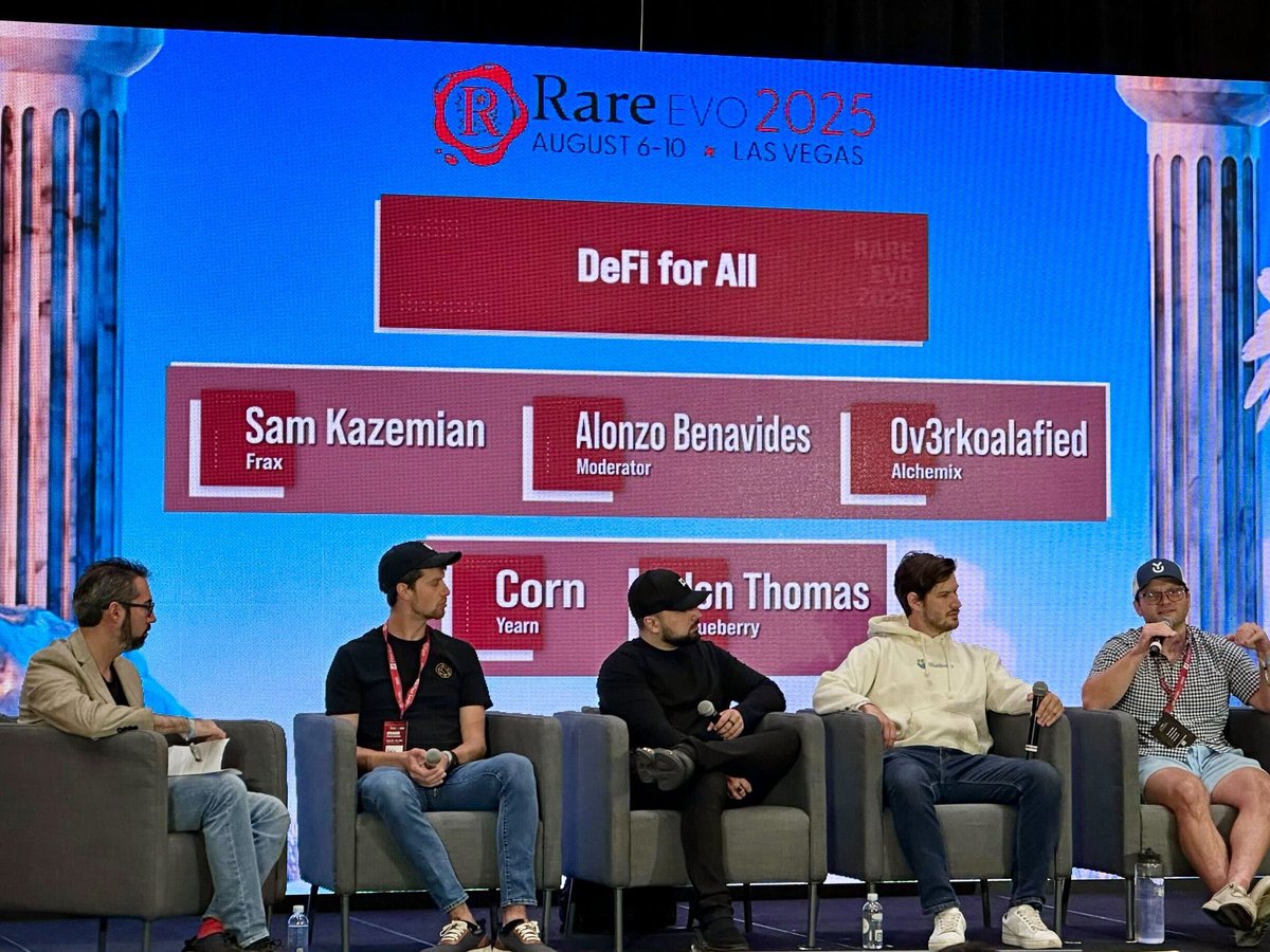 EPOCH (@epochpool) on Twitter photo I’m still on that <a href="/RareEvo/">Rare Evo: A Blockchain Event</a> high!
This panel was packed with alpha.
But I suspect only one of these guys on stage has a <a href="/MidnightNtwrk/">Midnight</a> node ready to go for mainnet… I’m still on that <a href="/RareEvo/">Rare Evo: A Blockchain Event</a> high!
This panel was packed with alpha.
But I suspect only one of these guys on stage has a <a href="/MidnightNtwrk/">Midnight</a> node ready to go for mainnet…