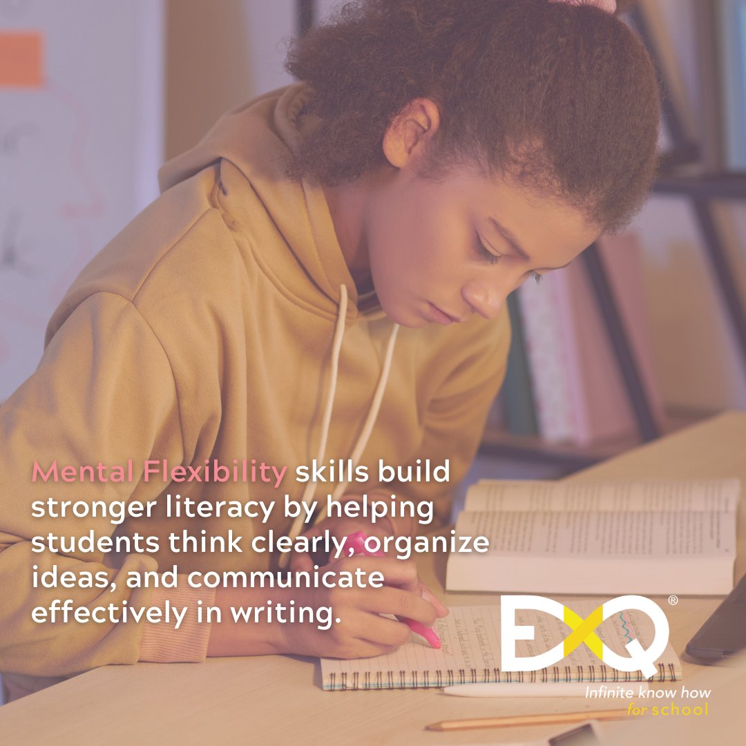 ExQ (@exqknowhow) on Twitter photo 📚 Mental Flexibility supports reading comprehension, critical thinking, and writing fluency. Strong Executive Function builds strong literacy skills. Discover how → exqknow.how/EFLiteracy
<a href="/SuchetaKamath/">Sucheta Kamath</a> 📚 Mental Flexibility supports reading comprehension, critical thinking, and writing fluency. Strong Executive Function builds strong literacy skills. Discover how → exqknow.how/EFLiteracy
<a href="/SuchetaKamath/">Sucheta Kamath</a>