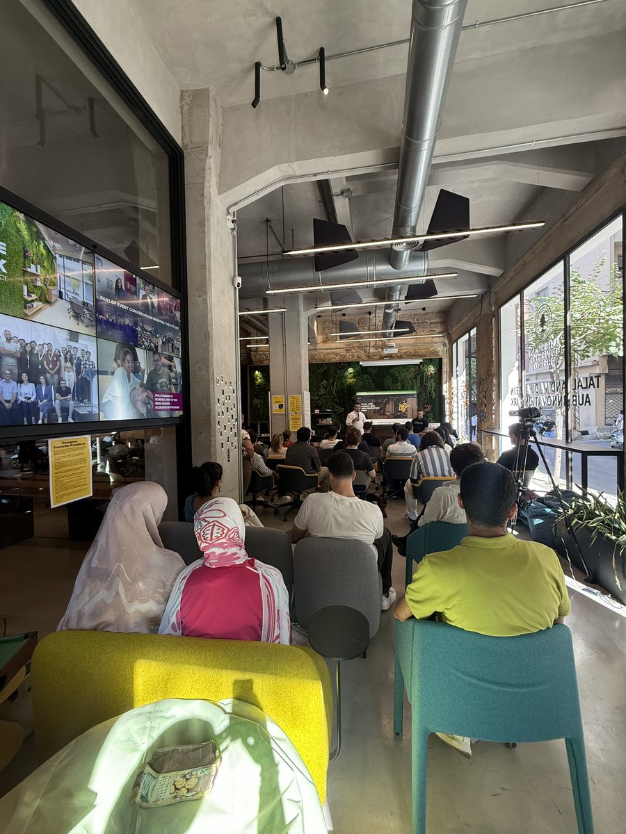 Talal and Madiha Zein AUB Innovation Park (@aubipark) on Twitter photo Happening now: Advice on Applying to <a href="/ycombinator/">Y Combinator</a> with #YC Alumni Michel Haddad at iPark 💡 Happening now: Advice on Applying to <a href="/ycombinator/">Y Combinator</a> with #YC Alumni Michel Haddad at iPark 💡