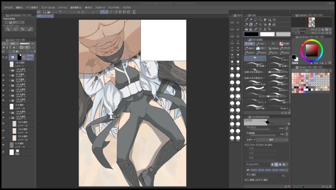 ライブでここまで進みました #今日のライブ進捗 sketch.pixiv.net/items/75572612…