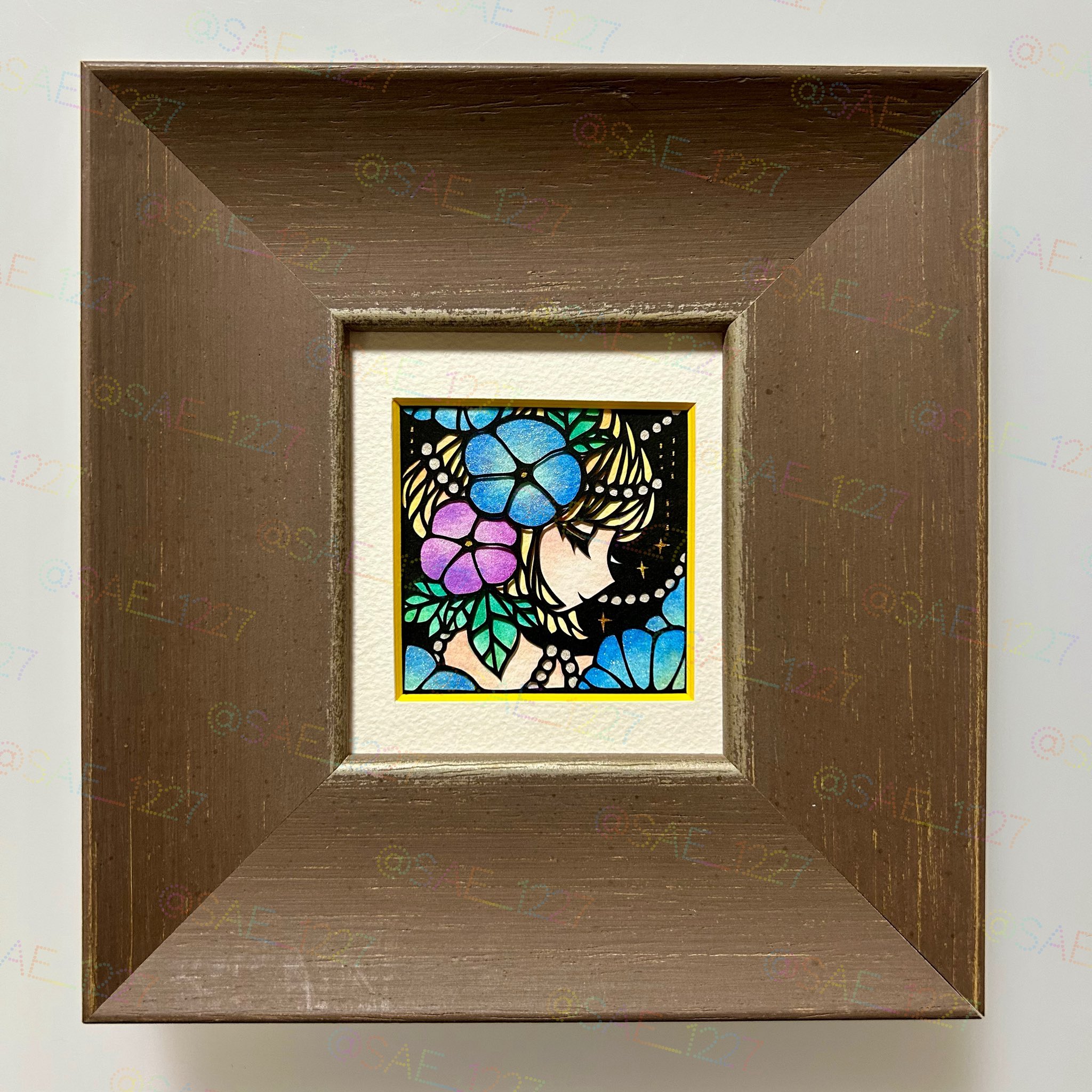 様様子 ミニ原画 受注制作】オーダーメイド小動物アナログミニ原画 | chocoholiday