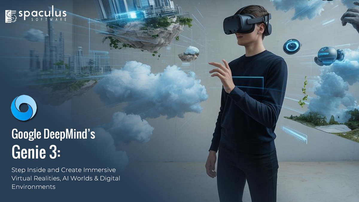 Spaculus's tweet image. Google DeepMind just rolled out Genie 3, a world-building AI that lets you explore fully interactive 3D spaces from a simple text prompt.
Read More: spaculus.com/news/google-de…
#AI #genie3 #Spaculussoftware #Spaculus