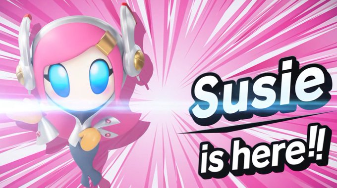 Susie como personaje de Kirby: Air Riders