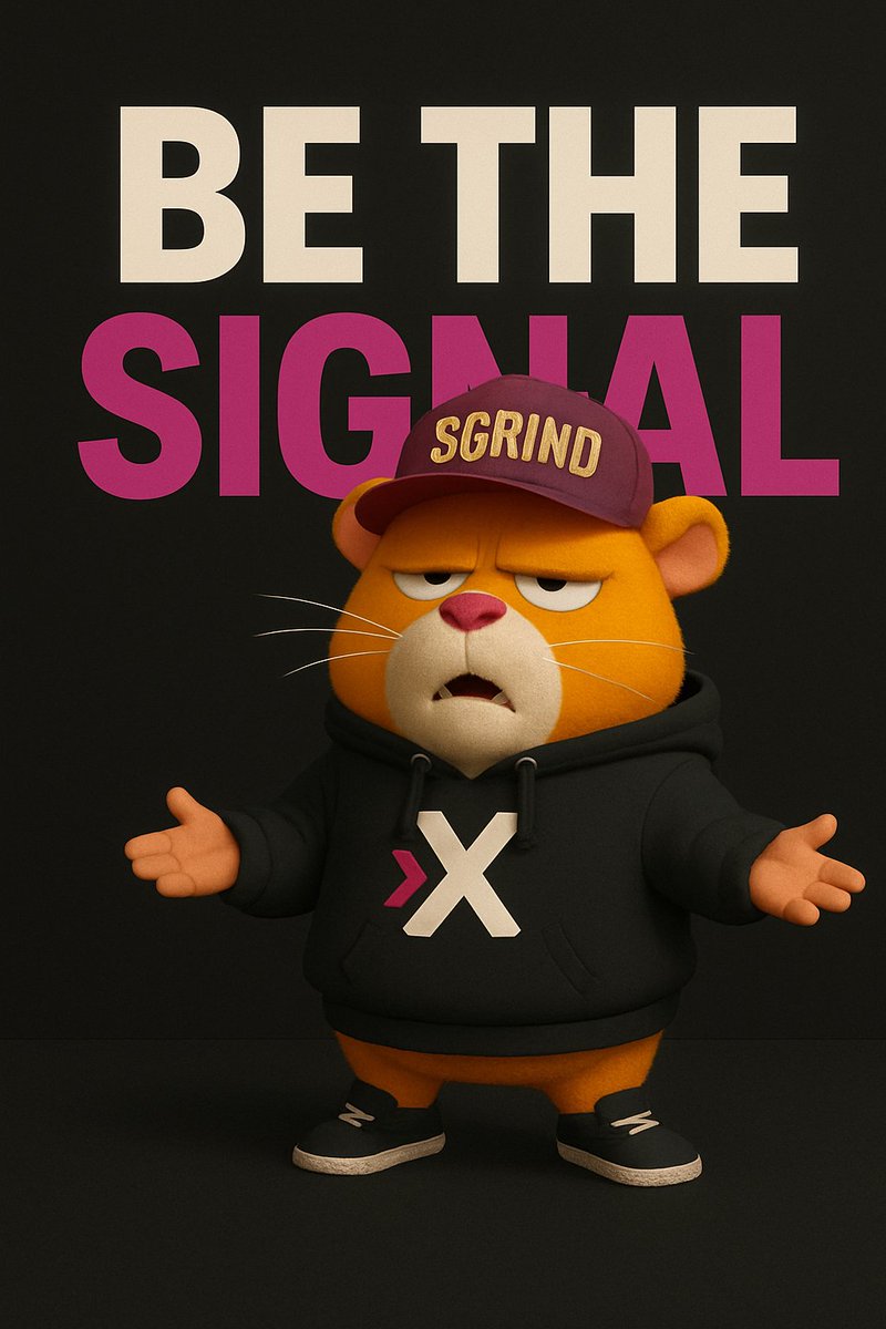 Gm to absolutely 
Everyone ☀️ 

Maybe today that boomer 
Named <a href="/Pons_ETH/">Pons Asinorum</a> will 
Drop a news about <a href="/xeetdotai/">xeet</a> 

Meanwhile...

BE THE SIGNAL &amp; $GRIND