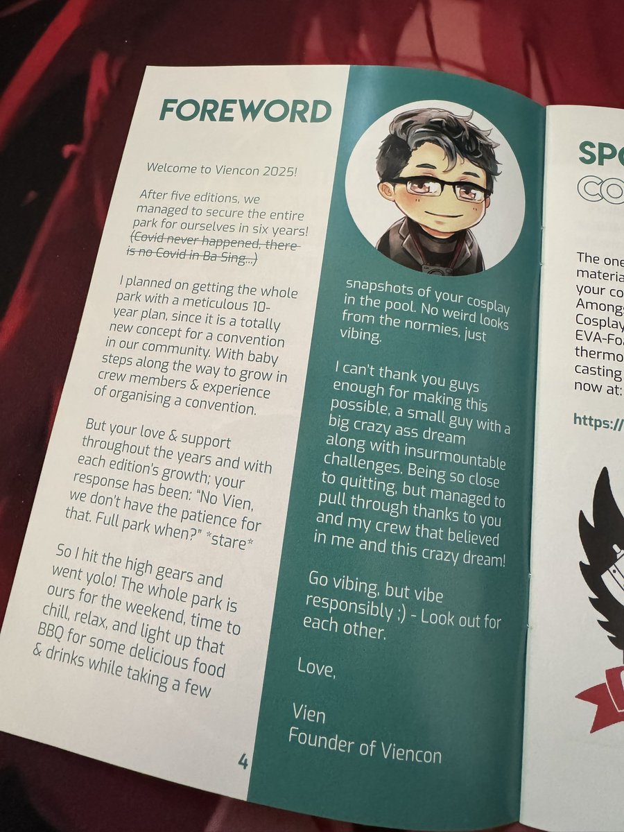 Dr_Cow's tweet photo. Just a week left for Viencon first full park edition, it feels so unreal that I actually managed to rent out a whole Center Parcs… 😱😮‍💨

Who is coming?

Also have to think about the next step(s) now for Viencon🤔 https://t.co/NIi73yMkPR