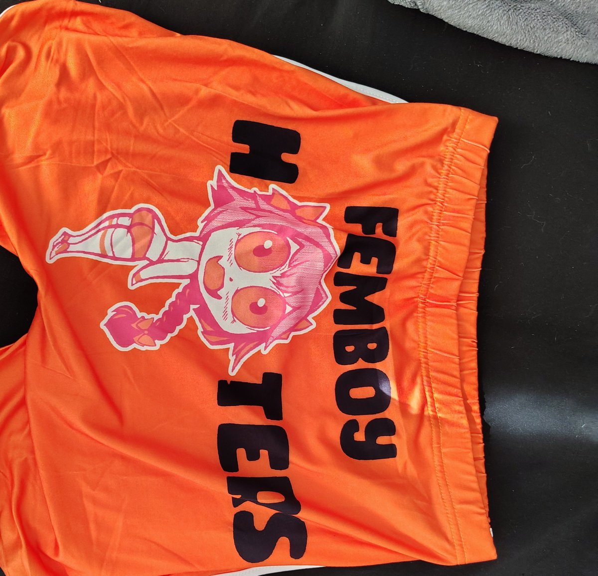 Went to Otakon and got these. #Godzilla and #Astolfo gym shorts. Gotta flex before I drop more artwork tomorrow.