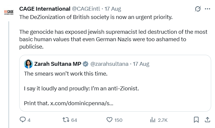 The Communist Polish government ran a "de-Zionization" campaign in the late 60's. What this effectively meant was tens of thousands of Jews who had survived the Holocaust were hounded from their jobs, their homes and ultimately from the country - whether they were Zionist or not.
