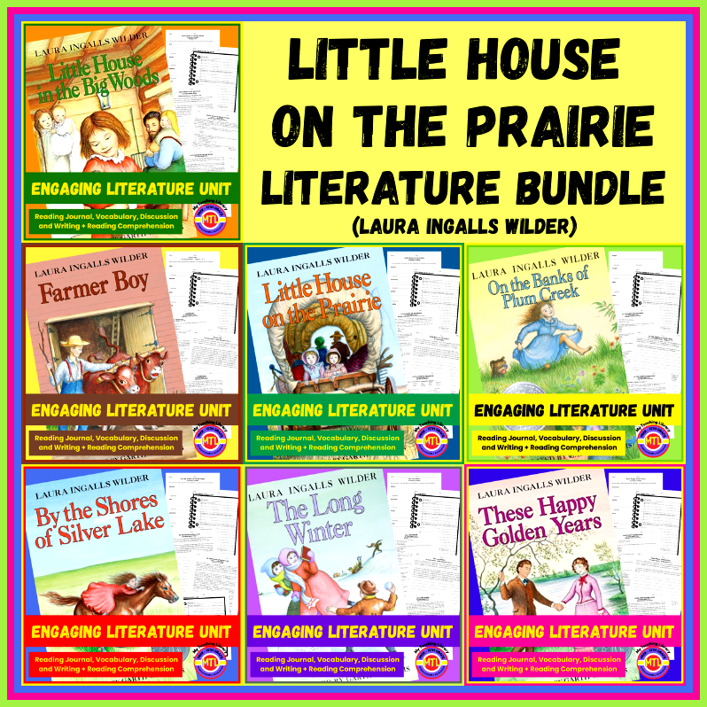 myteachinglibrary.com/product/little…
😍👉400+ pages – Little House on the Prairie engaging literature units!
#homeschooling #bookunits #literature #chapterbooks #littlehouseontheprairie
