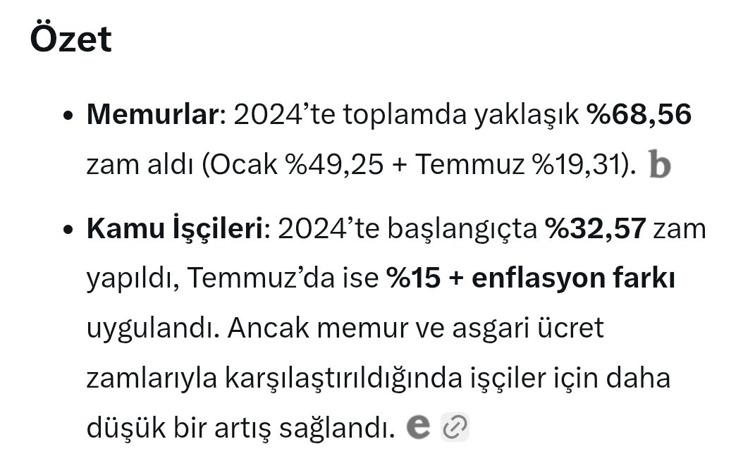 husmusal27673's tweet photo. @sythll @06isciplatformu Temmuz ayında %15,5 aldınız,2026 Ocak ayında alacaksın enflasyon farkını.iki senedir siz fazla alıyorsunuz,  biz hiç yaygara koparmadik. 2023te de aynısını yaptınız, 35-40 yıllık vardiyalı,  mesaili işçinin bordrosunu paylaşıp en düşük işçi 33bin alıyor diye yaygarayı kopardınız. https://t.co/0zyDEa4D2R