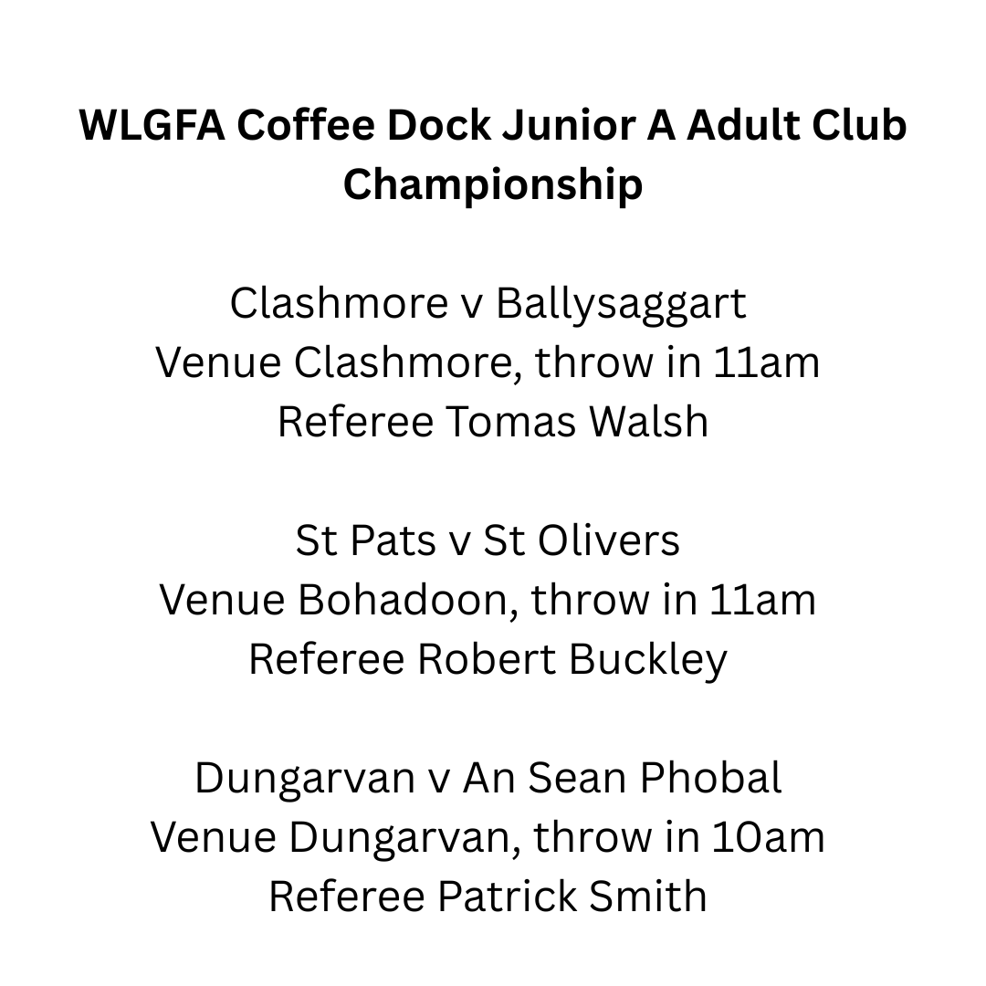 Waterford LGFA tweet media