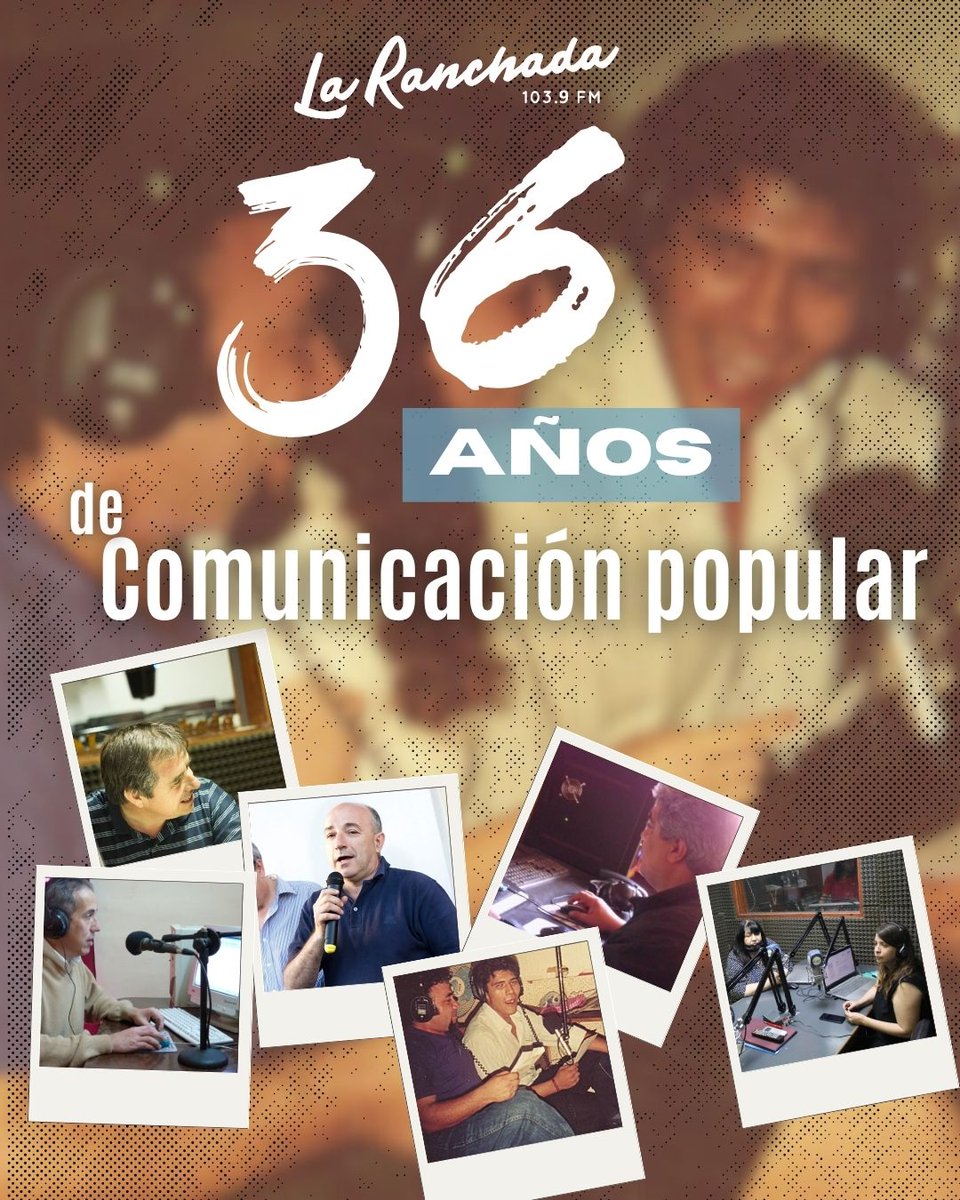 🎙️COMUNICACIÓN COMUNITARIA🎙️

La Ranchada cumple 36 años junto al pueblo de Córdoba

La radio surge a partir de una iniciativa que venía realizando la Mutual Carlos Múgica, con trabajos que se hacían en barrios populares de Córdoba.