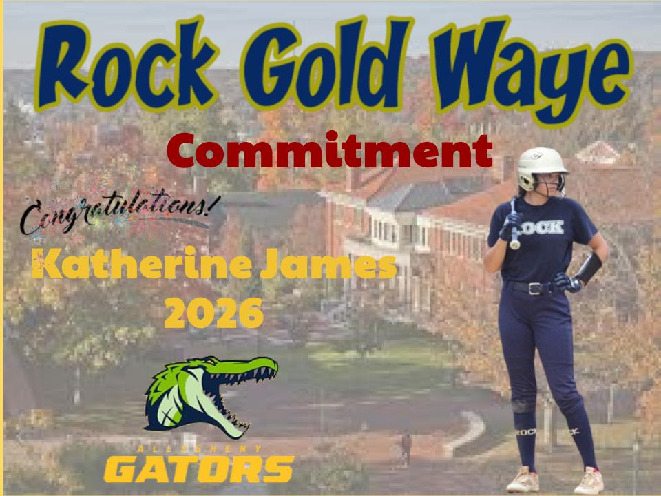 Rock Gold Waye Softball tweet media