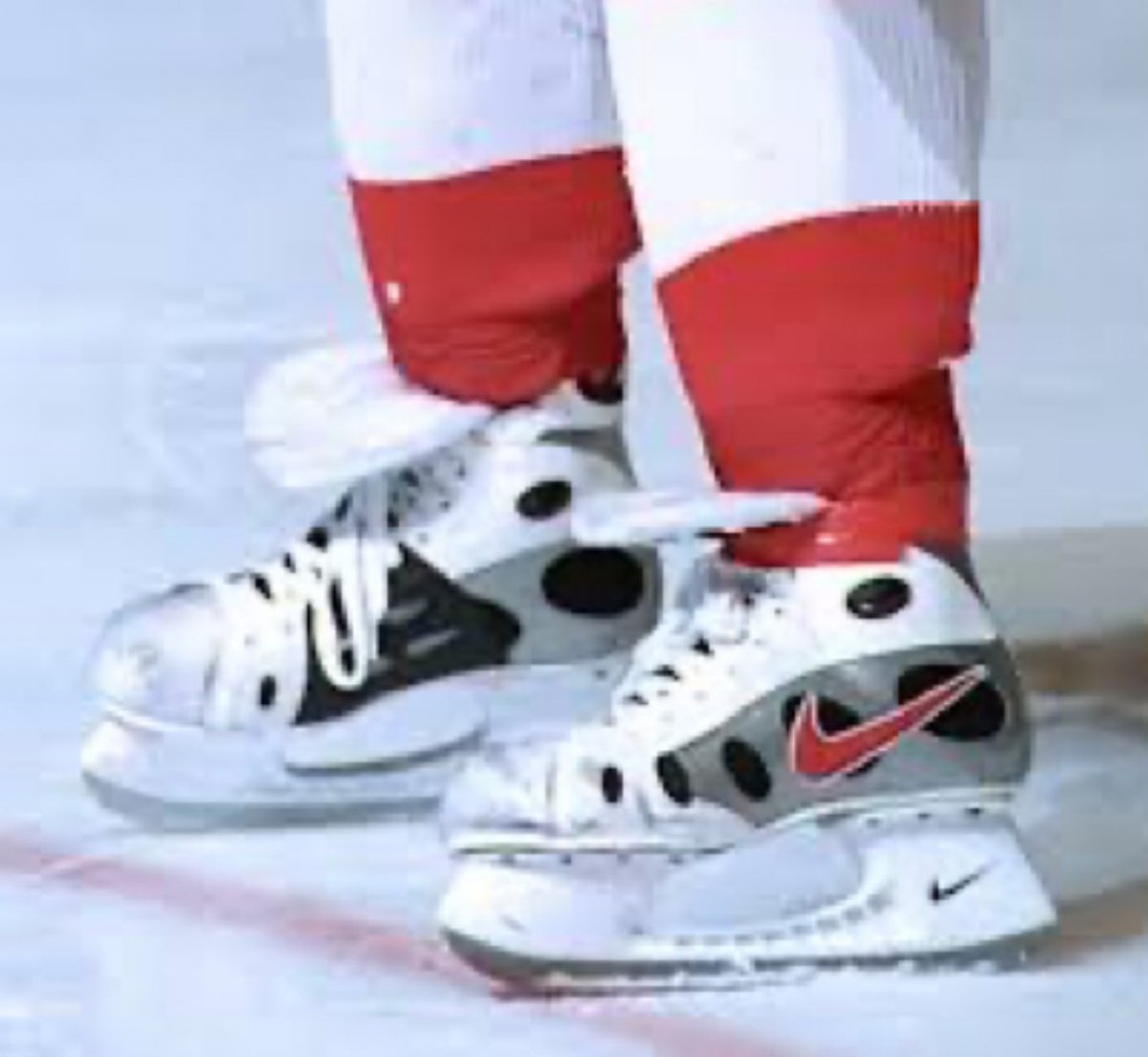 Gotta put the white nikes in the rafters too