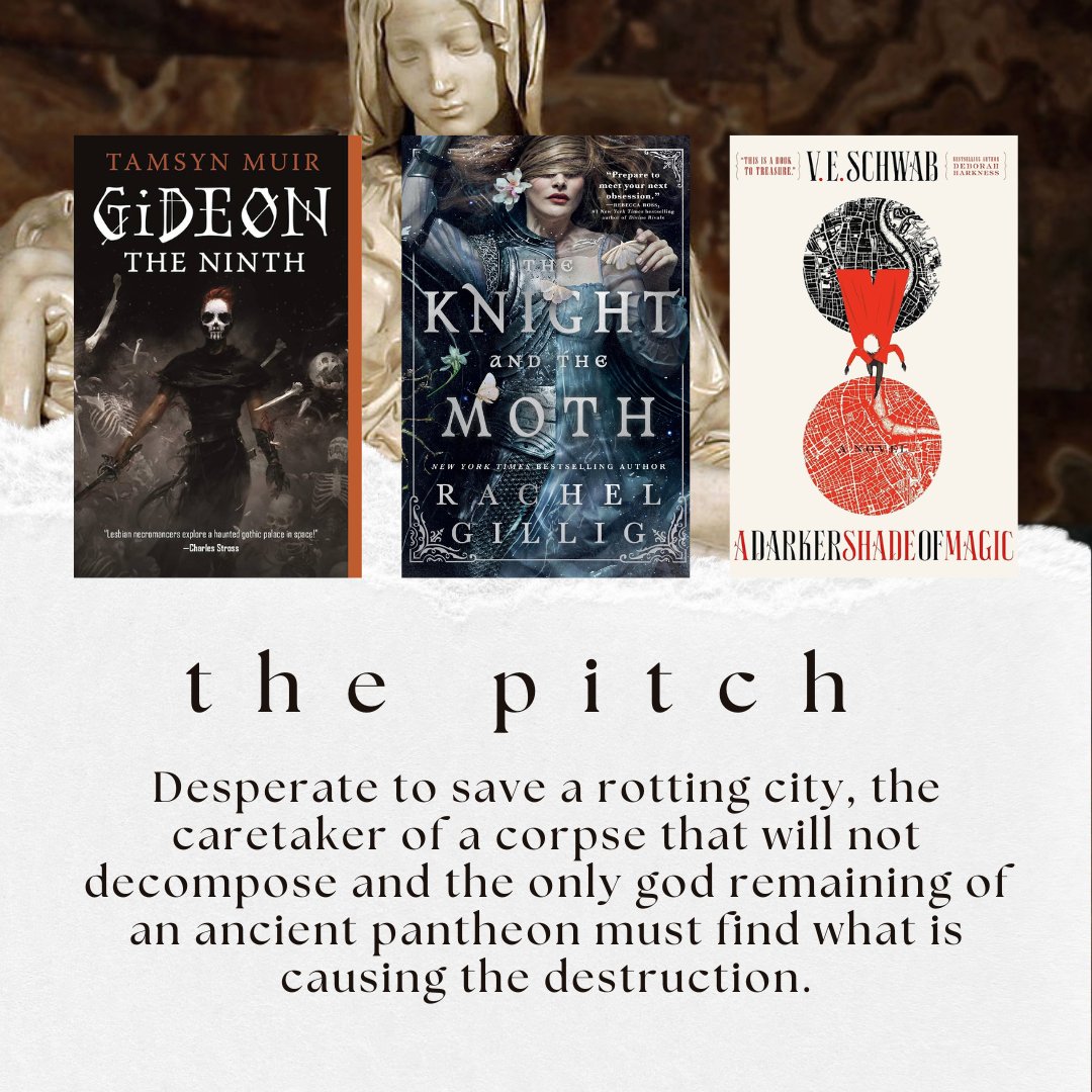 darianrudderham's tweet image. 🪦 You’re a feral, vicious little creature, aren’t you? 🪦

In the rotting city of Braevar sits a pristine church; deep beneath that church sits a body that will not rot.

#writingcommunity #WIP #MFA