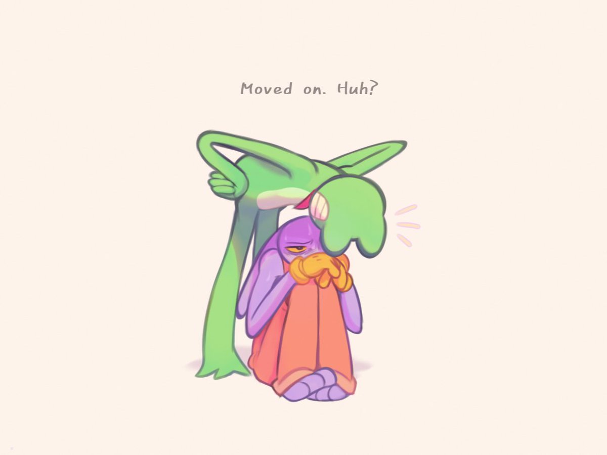 Moved on and forgot it. #tadcfanart #jax #ribbit