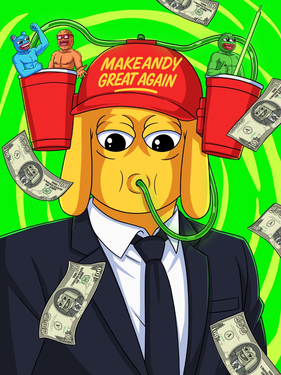 andycoinonerc's tweet image. MAKE $ANDY GREAT AGAIN