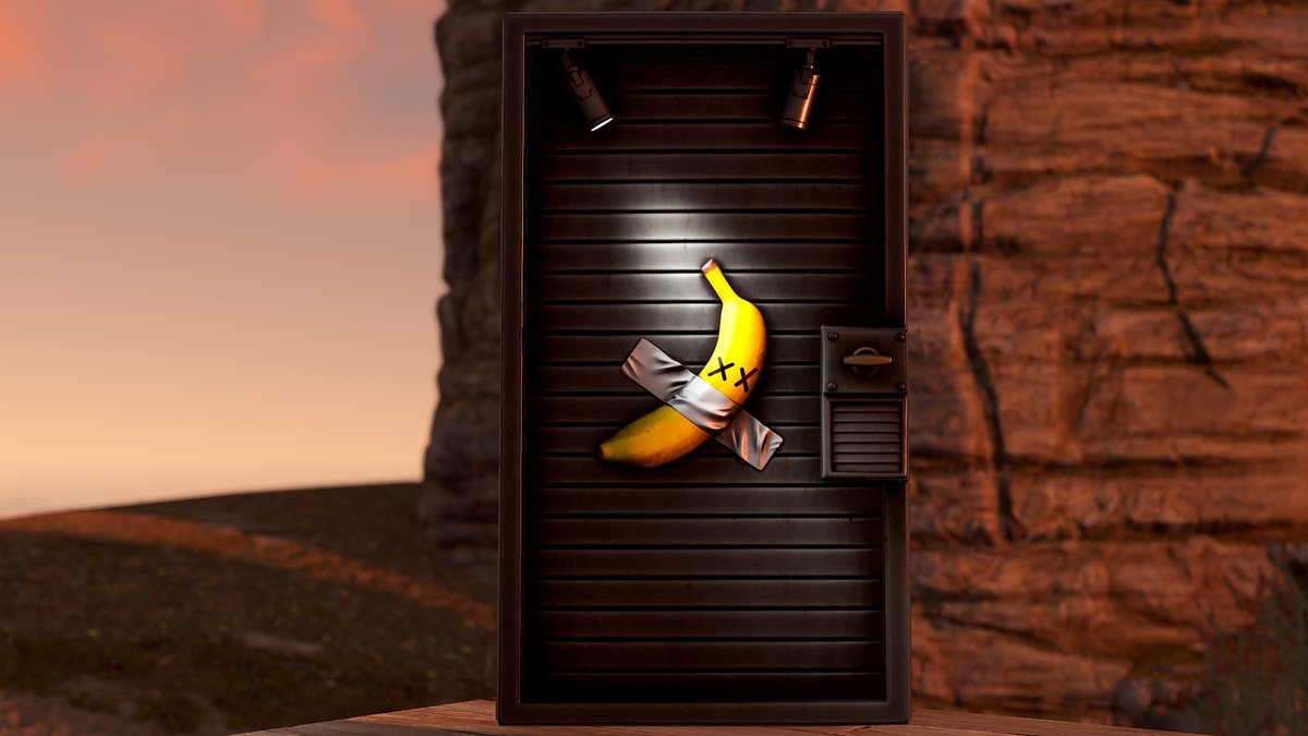 MilhoFritoSkins's tweet image. Yo! Continuation of the Modern Art Collection for @playrust!
1B$ Banana | Sheet Metal Door (Glow) 🍌
steamcommunity.com/sharedfiles/fi…
I hope you like it! :D
#rustworkshop #rustskin