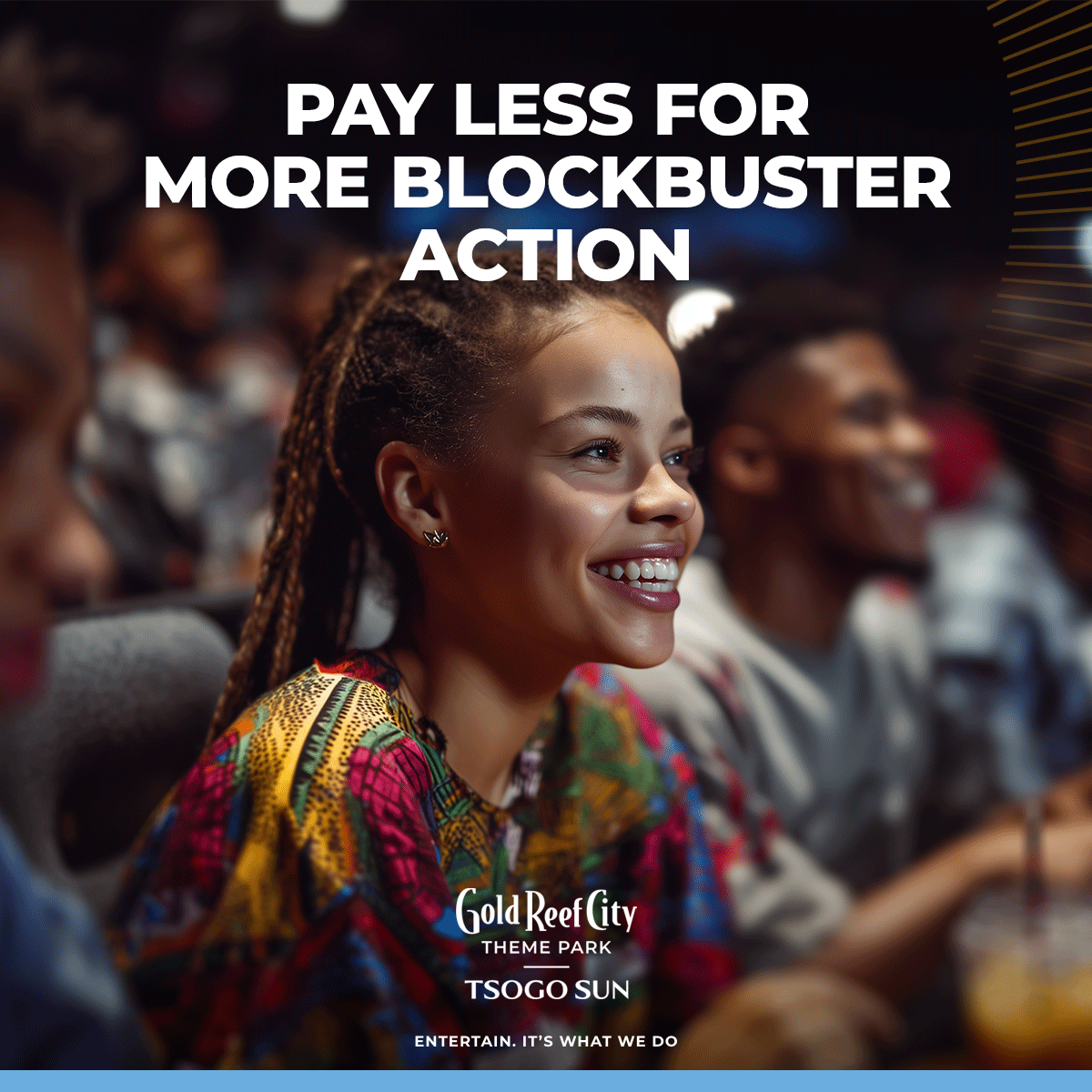 Why wait for the weekend? The fun’s already rolling at Gold Reef City! 🎉

🎢 Soar through the Anaconda and more — the Theme Park is calling thrill-seekers of all ages!
🎭 Experience world-class entertainment at The Lyric Theatre — your seat to the stars.
💰 R4.6 Million in cash