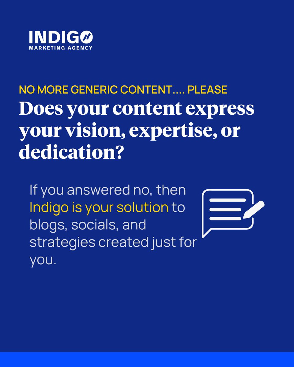Stand out from other advisors with Indigo’s services crafted just for you. 

Indigo gives you:
✅ A dedicated team that understands your niche and clients
✅ Custom content designed exclusively for your firm
✅ Hands-on support to bring big ideas to life
