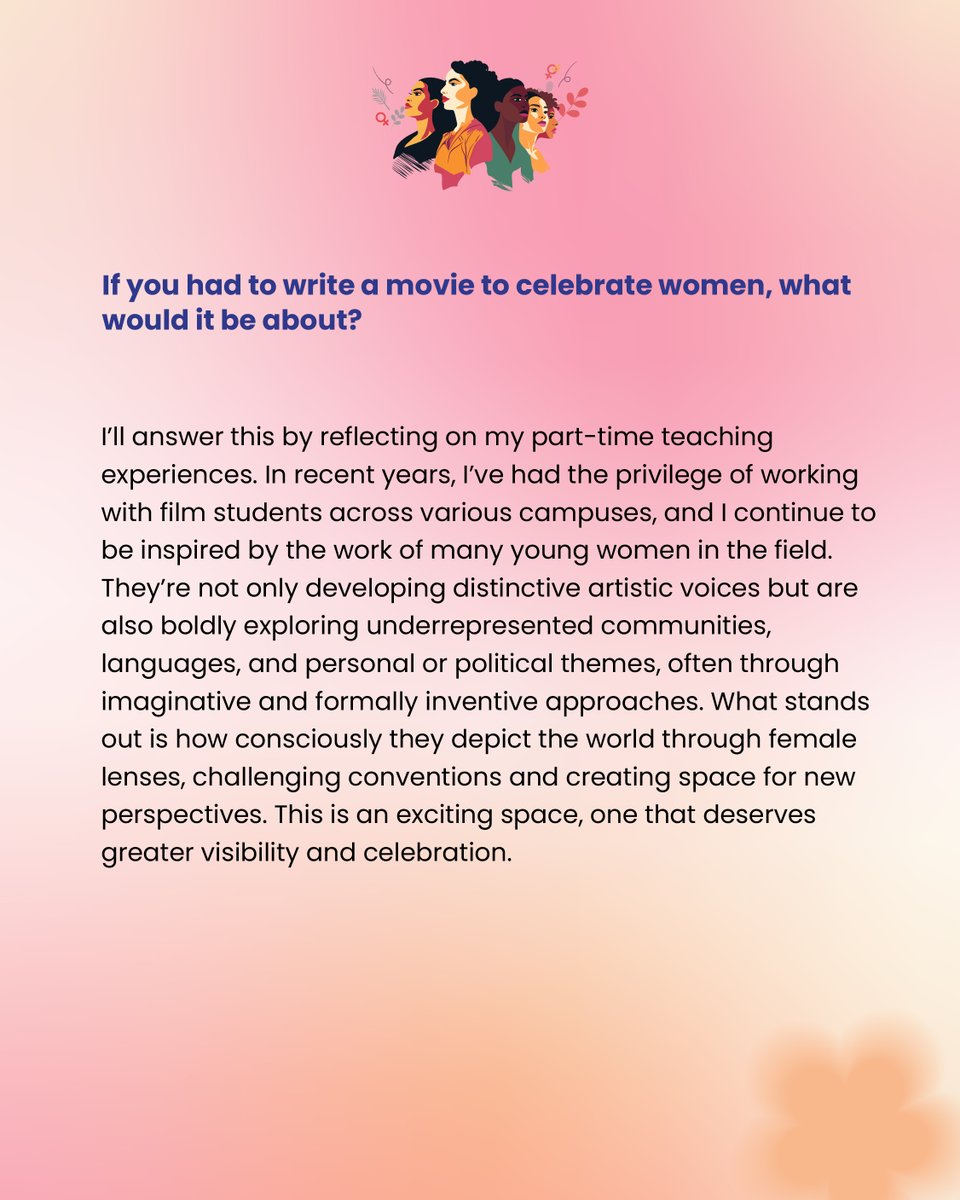 Today, we honour Shameela, a woman who proves that courage and creativity can change the narrative. 🌍💪

Swipe on the images to see what Shameela had to say.

#ISeeHerToo #NFVFCelebratesHer #WomenInFilm #SouthAfricanFilm #DocumentaryFilm #NFVF #HerStory