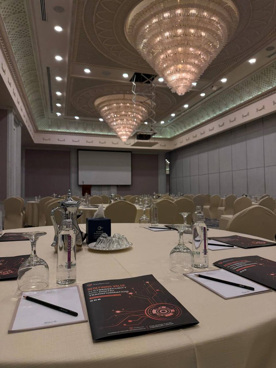 ProsecureME's tweet photo. We’re live at the ProSecure Roadshow! 🚀

Come meet us, connect &amp; let’s talk cybersecurity 🔐

@ProsecureME | @Fortinet | @secloretech | @FudoSecurity

#ProSecure #CyberSecurity #Roadshow #Networking https://t.co/lJDPgRiT7s