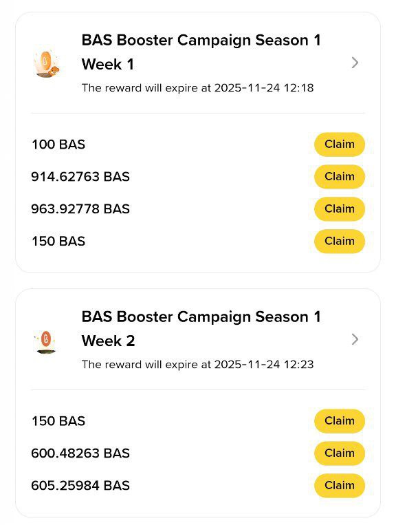 Check your Binance Web3 and Claim $BAS Tokens

🔍 Find Your EARLY Airdrop
t.me/ABAirdropOffic…

#Airdrop #AbAirdropB #Crypto #Blockchain #Airdrops #AirdropBot #NewAirdrop #BigAirdrop #CryptoAirdrop #Giveaways #WEB3