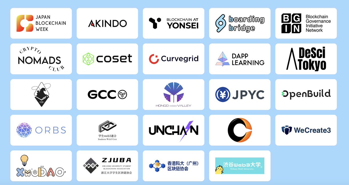 EDCON (@edcon_official) on Twitter photo EDCON = community-driven 💡
This year brings unique collabs across the ecosystem:
🎓 Student Session w/ <a href="/students_web3/">学生web3連合(Japan Student web3 Association)</a>
🔐 <a href="/bgin_global/">Blockchain Governance Initiative Network (BGIN)</a> Workshops (cybersecurity + privacy pools)
🛠️ @OpenBuild (open source)
⚡ <a href="/UniswapFND/">Uniswap Foundation</a> (Uniswap v4 Hooks)
🚀 VC Connect Stage w/ <a href="/Web3Salon/">Web3 Salon | Supported by JETRO</a> | EDCON = community-driven 💡
This year brings unique collabs across the ecosystem:
🎓 Student Session w/ <a href="/students_web3/">学生web3連合(Japan Student web3 Association)</a>
🔐 <a href="/bgin_global/">Blockchain Governance Initiative Network (BGIN)</a> Workshops (cybersecurity + privacy pools)
🛠️ @OpenBuild (open source)
⚡ <a href="/UniswapFND/">Uniswap Foundation</a> (Uniswap v4 Hooks)
🚀 VC Connect Stage w/ <a href="/Web3Salon/">Web3 Salon | Supported by JETRO</a> |
