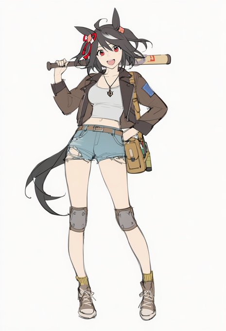 #ウマ娘falloutダービー キタサンブラック とある有名な歌手の娘。スワッター(※バット)片手にシティ中を元気に駆け回っている。サトノダイヤモンドとは親友で、なかなか外に出る機会のない彼女をスタジアムの外に連れ出して冒険している。喧嘩する時はべらんめぇ口調である。将来の夢は歌手。