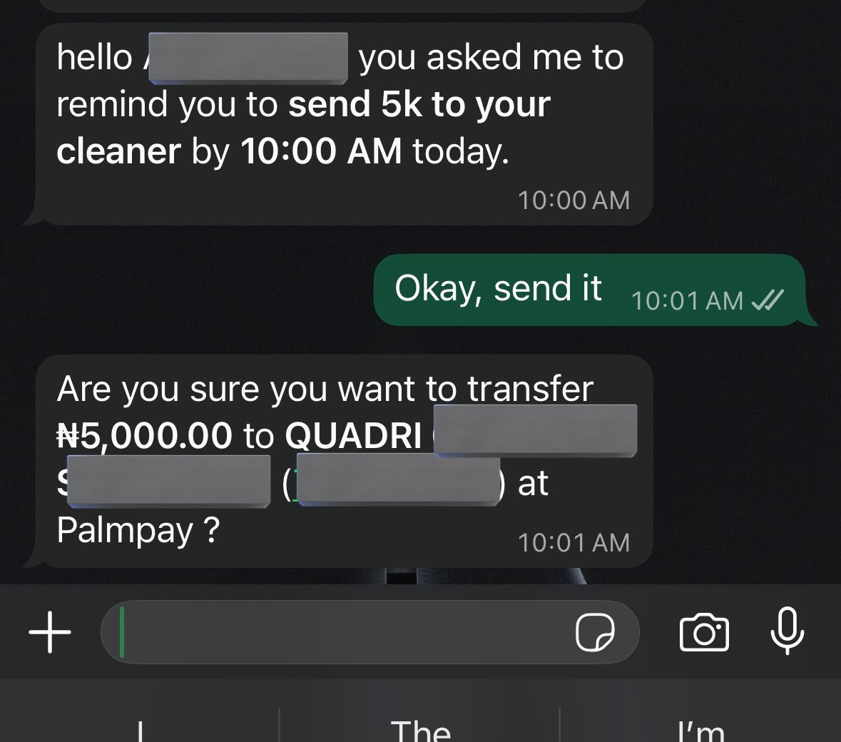 [Xara 2.0] this might be one of my new favorite feature 😅 you can ask Xara to remind you about anything financial related now 👍🏽

How it started              Vs          How it went
