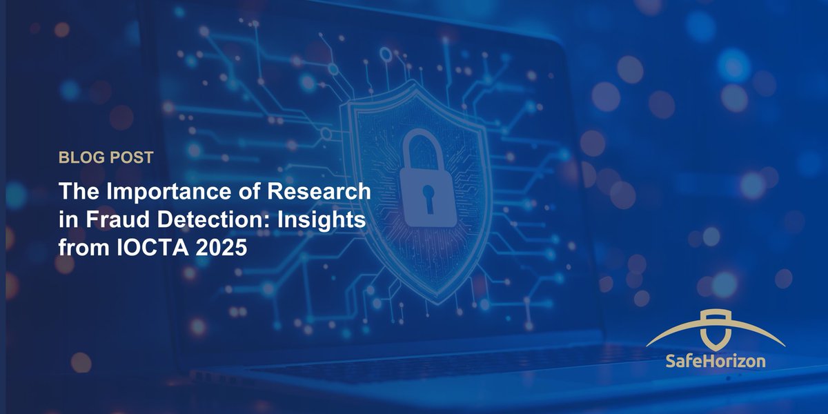 According to <a href="/Europol/">Europol</a>’s Internet Organised Crime Threat Assessment (IOCTA) 2025, online fraud is set to become Europe’s top cybercrime threat, driven by AI tools like LLMs that make scams more convincing than ever.

Learn more in blog post by <a href="/Vicomtech/">Vicomtech</a>: project-safehorizon.eu/the-importance…