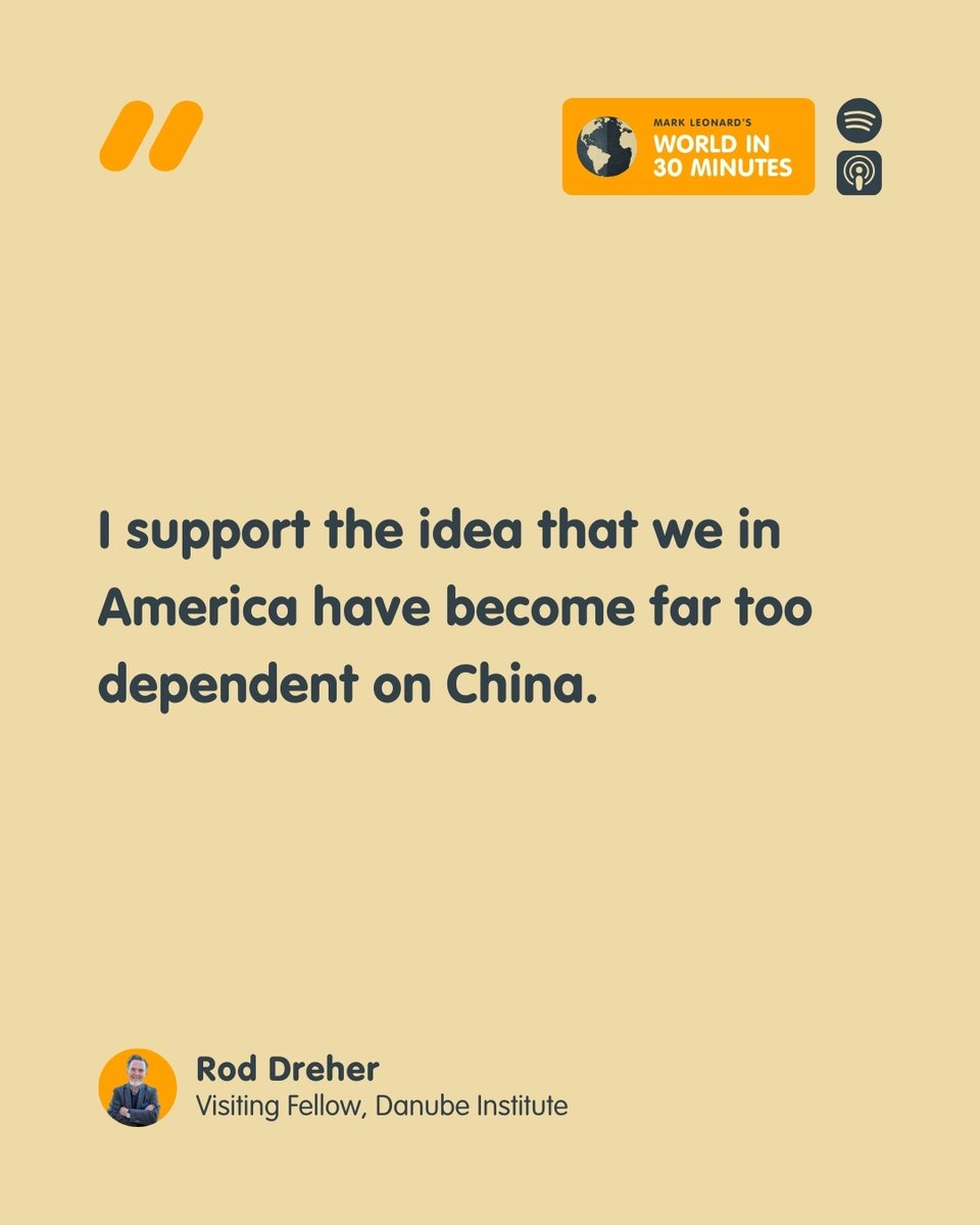 In the most recent episode of our summer special podcast series <a href="/markhleonard/">Mark Leonard</a> was joined by <a href="/roddreher/">Rod Dreher</a>, visiting fellow <a href="/InstituteDanube/">Danube Institute</a>, to discuss the underlying cultural and religious crises driving the shift in global politics.
Listen here: bit.ly/45WnDS8