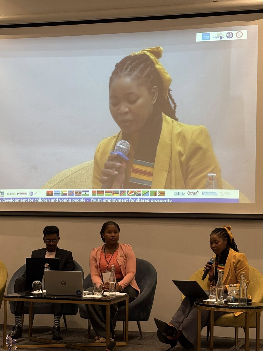 WOSSOGL's tweet photo. WOSSO Fellow Sakhile Dlamini from the Kingdom of 🇸🇿Eswatini joined the panel on “Civic Technology Development for Children and Young People – Youth Employment for Shared Prosperity” at the #SADC Civil Society Forum.
#SAfCNGO #CSF2025 #WOSSOSADC #TheSADCWeWant #Pushforward https://t.co/JKSFeQwF4v