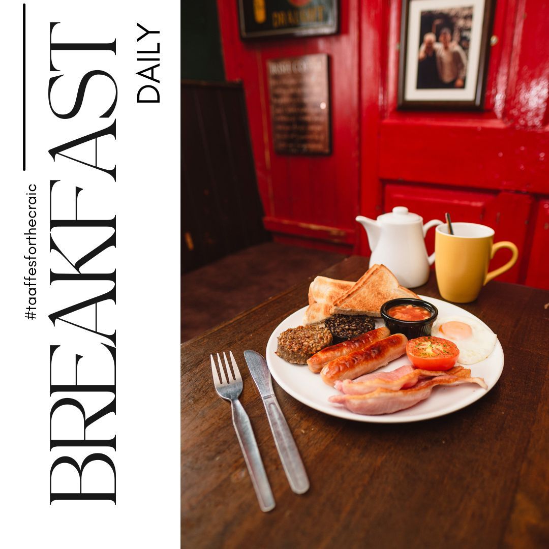 Morning breakfast/brunch anyone? Served til noon! 🕛  #taaffesforthecraic #taaffesbargalway