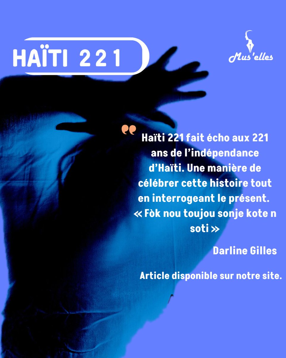 Muselles1's tweet photo. Du 20 au 22 août 2025, la ville de Limoges accueillera la première édition du festival Haïti 221, une initiative portée par l’artiste Darline Gilles.
Retrouvez l'entretient sur notre site: https://t.co/9ESz6phivq https://t.co/7u3JH9nVHj