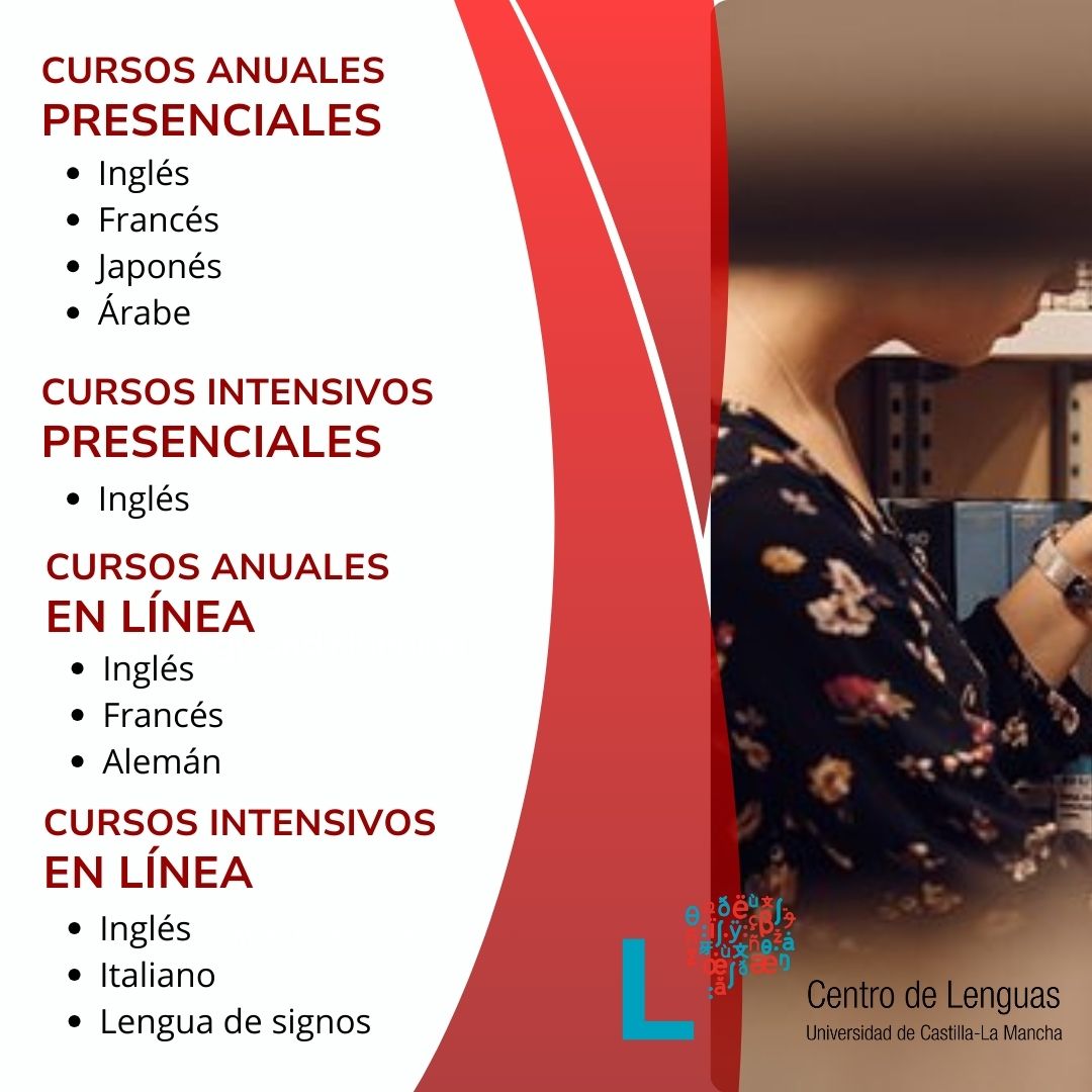 📣 ¡Ya está disponible la oferta de formación en idiomas y lengua de signos del Centro de Lenguas para el curso 2025-2026!
🗓 Matrícula: 1–30 septiembre
📚 Cursos presenciales y en línea
📆 Inicio: 13 octubre
👥 Abierto a mayores de edad
uclm.es/Misiones/Inter…
<a href="/cel_uclm/">CEL UCLM</a>
