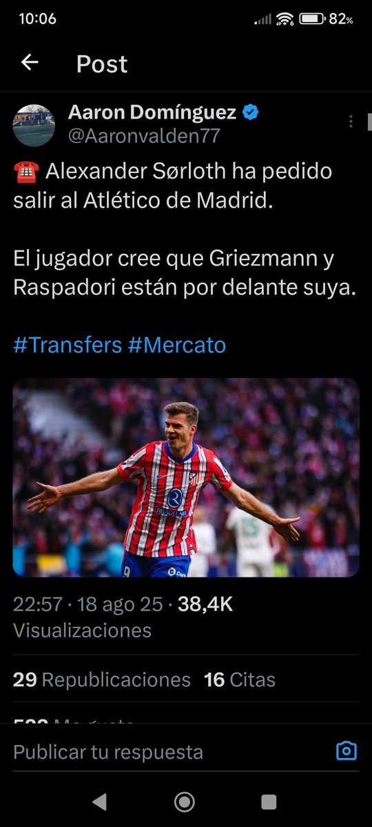 Anisetico101% (@quickmallen) on Twitter photo Pues ya se puede poner las pilas <a href="/cbucero/">Carlos Bucero</a> porque ya la plantilla era corta, hay jugadores sin sustituto y ahora está salida...pinta mal la cosa, no tengo Fé en qué estuvieran preparados para esto y para resolver las carencias evidentes contra el Español, espabila <a href="/Atleti/">Atlético de Madrid</a> Pues ya se puede poner las pilas <a href="/cbucero/">Carlos Bucero</a> porque ya la plantilla era corta, hay jugadores sin sustituto y ahora está salida...pinta mal la cosa, no tengo Fé en qué estuvieran preparados para esto y para resolver las carencias evidentes contra el Español, espabila <a href="/Atleti/">Atlético de Madrid</a>