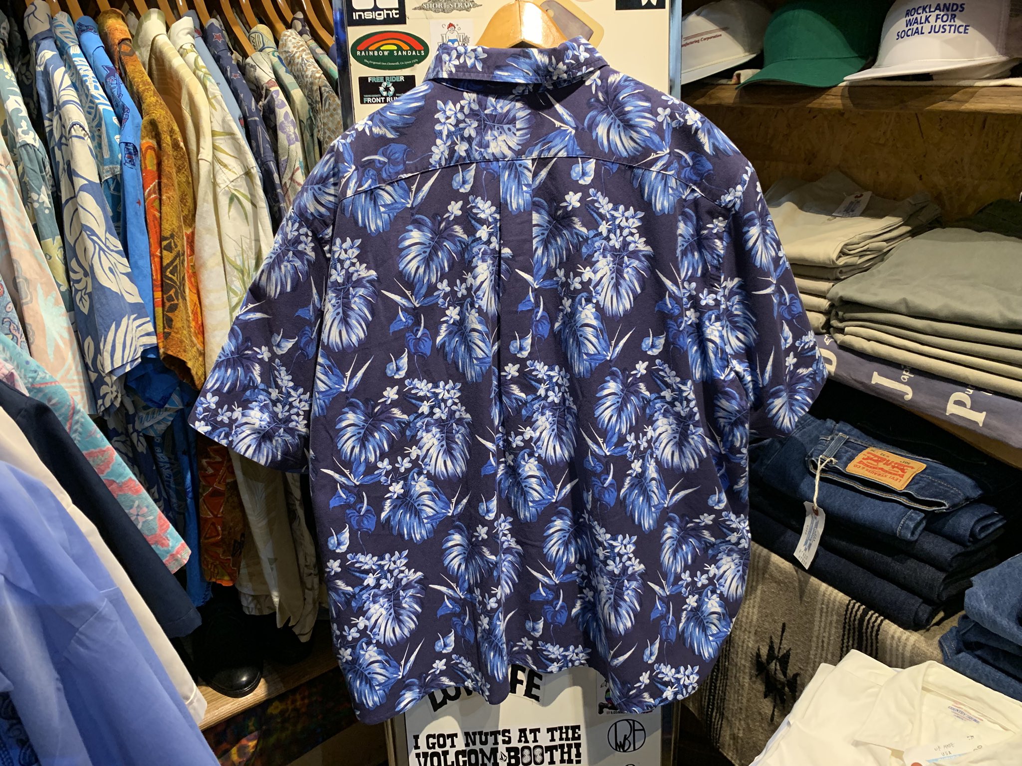 【希少】RALPH LAUREN 古着 リメイク ショート丈 ラルフローレン ショート丈リメイク】【90's】POLO by RALPH LAUREN 半袖シャツ