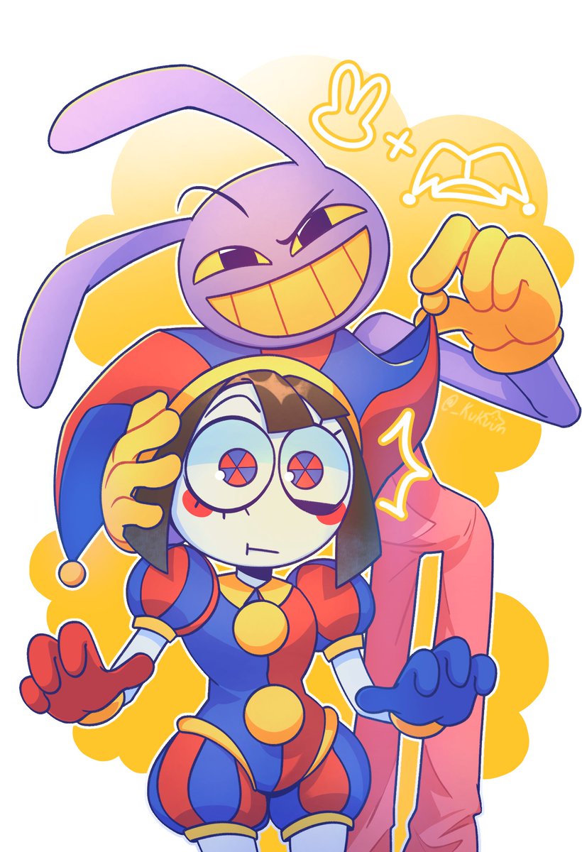 🐰🤡 the voices won- #funnybunny #tadc