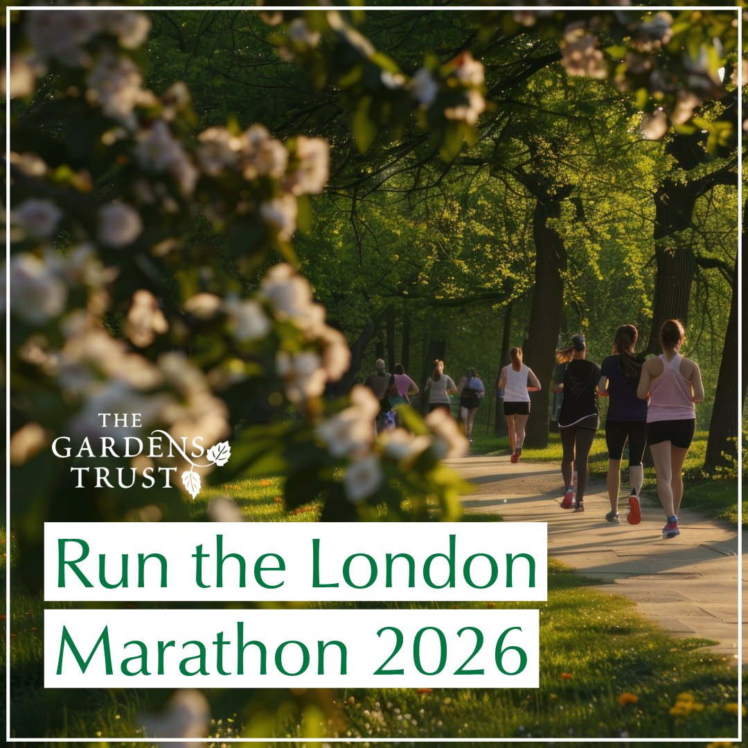 👀 🏃 Fancy taking on a challenge and running the 2026 <a href="/LondonMarathon/">TCS London Marathon</a> in aid of parks and gardens? 

Find out more and apply today! 👇 
thegardenstrust.org/support-us/lon…