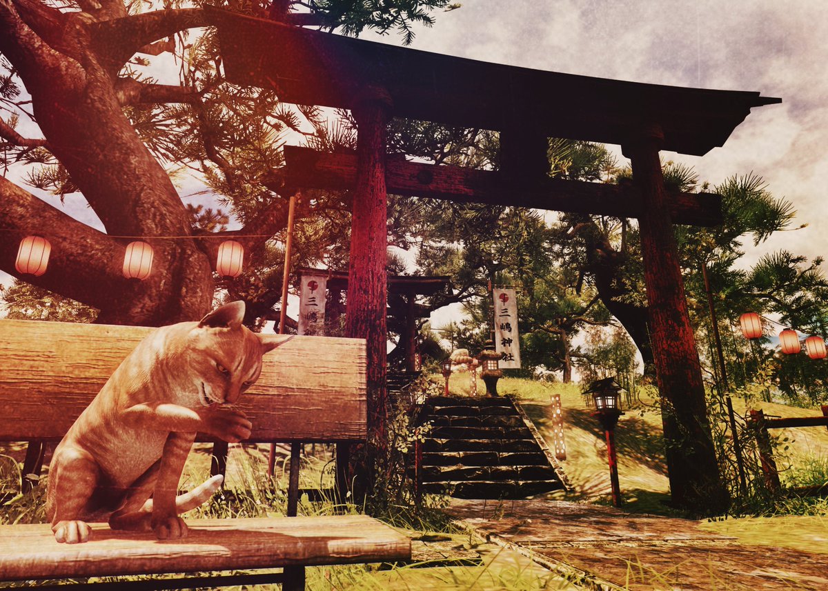 maasya_muusya's tweet image. 三嶋神社です。25日(月)でお仕舞いです。それまでは開いているのでまったりと残暑を味わいに来てね。お寄りくださった皆様ありがとうございました。