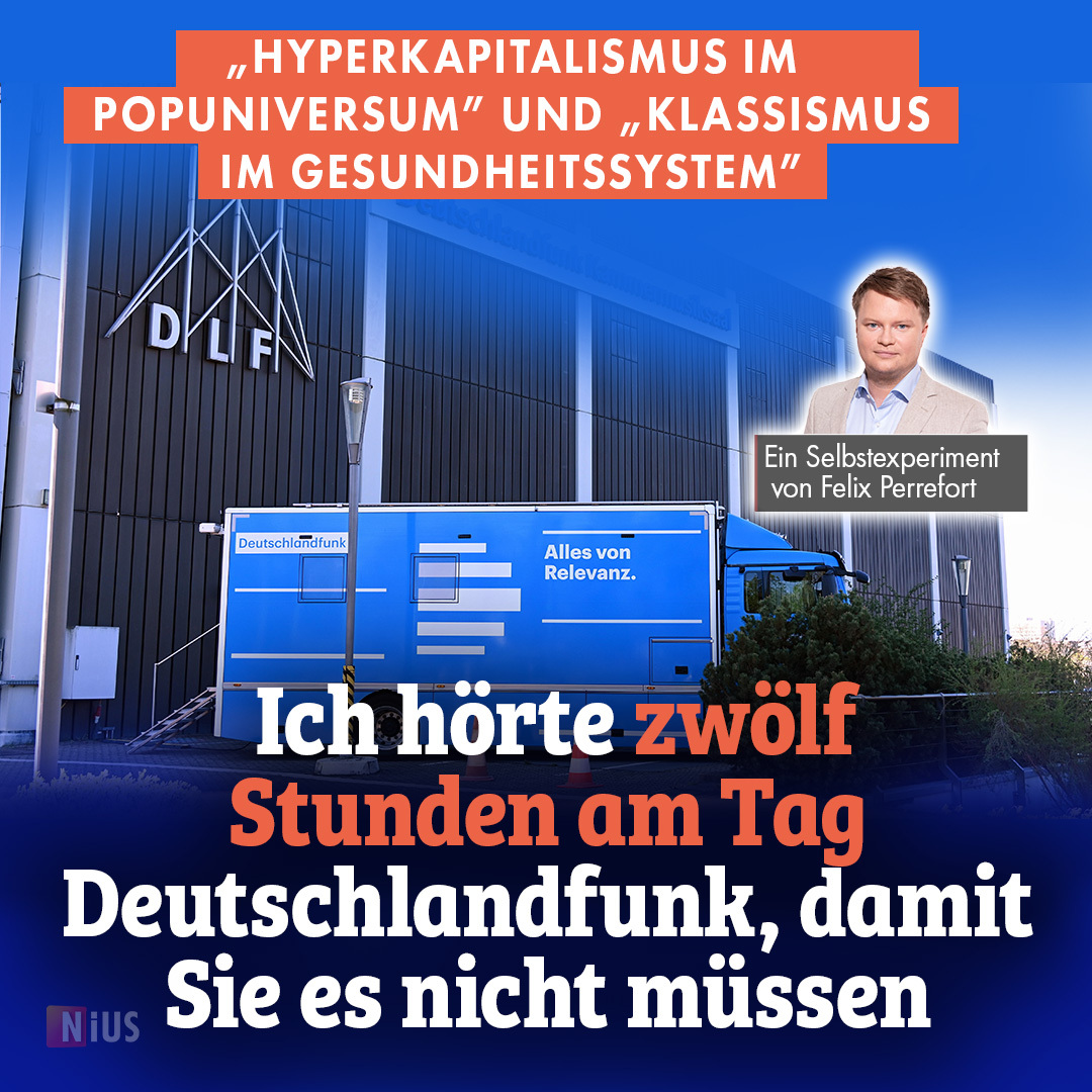 Es ist die Gehirnwäsche der Bessermeinenden: rhythmisch, sanft, objektiv – subtil verpflichtend: das öffentlich-rechtliche Ja und Amen zu allem, was die Politik aufzwingt.
nius.de/medien/news/hy…