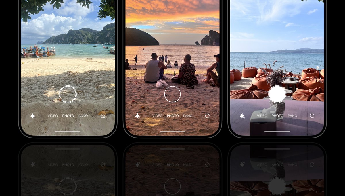which camera button?