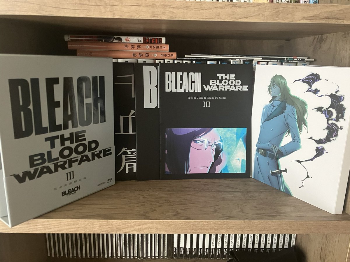 BLEACH THE BLOOD WARFARE III 完全生産限定版　未開封 Blu-ray TV BLEACH 千年血戦篇 Ⅲ 完全生産限定版 - メルカリ
