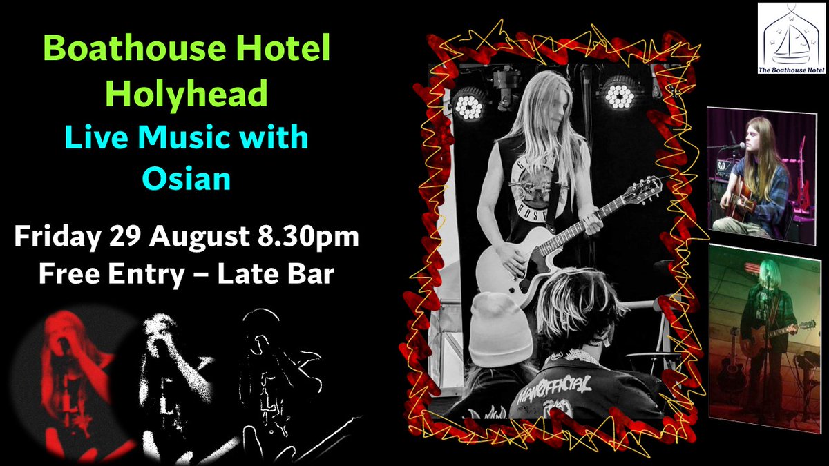 August #livemusic #holyhead #anglesey #Wales

29 and 30 August - Free Entry, Late Bar

<a href="/AboutAnglesey/">All About Anglesey</a> <a href="/AngleseyScMedia/">Anglesey socialmedia</a> <a href="/EventsNWales/">EventsNWales - Promoting Events in Wales</a> <a href="/GoNorthWales/">Go North Wales 🏴󠁧󠁢󠁷󠁬󠁳󠁿</a> <a href="/HHwelcome0/">Welcome To Holyhead - Croeso I Caergybi</a> <a href="/monfmradio/">MônFM</a> <a href="/HHwelcome0/">Welcome To Holyhead - Croeso I Caergybi</a> <a href="/HheadLifeboat/">RNLI Holyhead Lifeboat Station</a> <a href="/NWalesSocial/">#NorthWalesSocial ⬆️🏴󠁧󠁢󠁷󠁬󠁳󠁿🤝</a> <a href="/northwalescom/">NorthWales.com</a> <a href="/visitwales/">Visit Wales 🏴󠁧󠁢󠁷󠁬󠁳󠁿</a> <a href="/YnysMonIGA/">Ynys Môn Island Games Association</a> <a href="/MusicCymru/">Music Wales</a> <a href="/whatsonnwales/">Do North Wales</a>