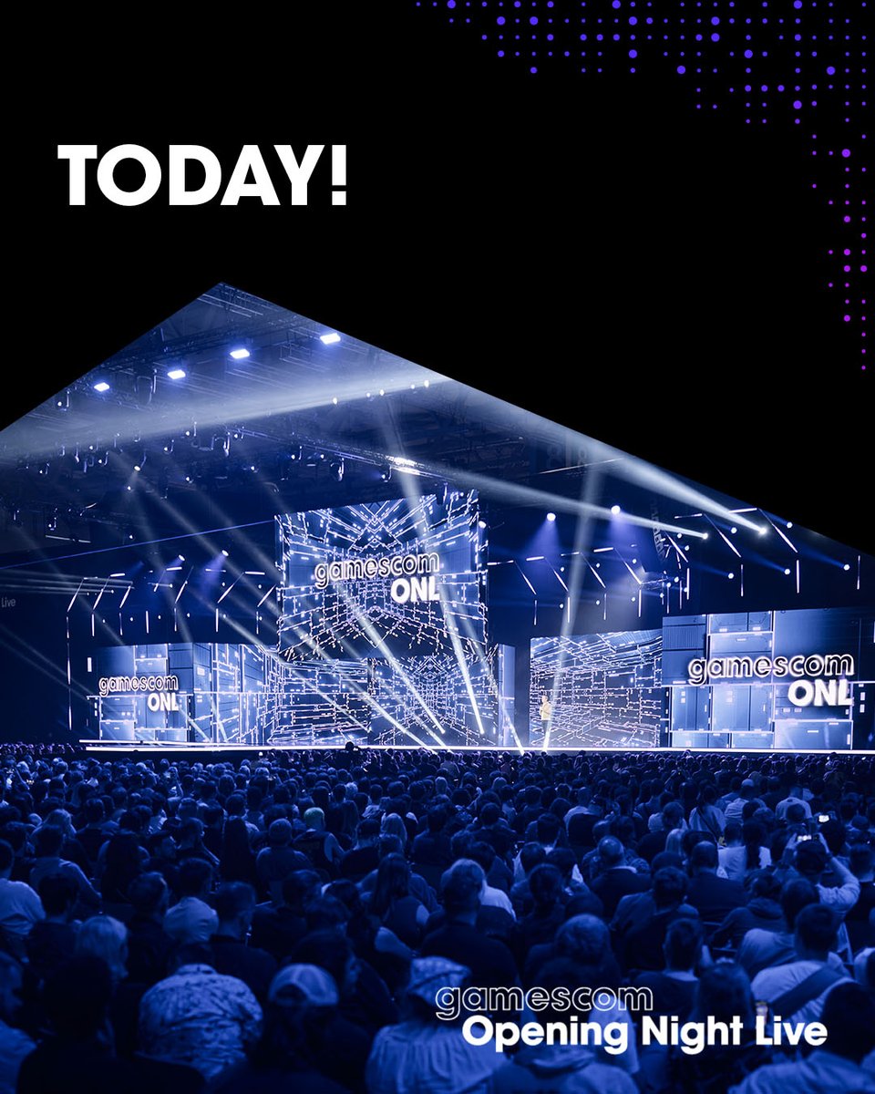gamescom (@gamescom) on Twitter photo TODAY’S THE DAY! Tune in to #gamescom #OpeningNightLive 🎦
📅 August 19 | ⏰ 11am PT / 2pm ET / 7pm BST / 8pm CEST
See you in Cologne
…or onstream with our #gamescom livestreams on Twitch, YouTube, or on gamescom. global
Be excited to see what <a href="/geoffkeighley/">Geoff Keighley</a> and co-host TODAY’S THE DAY! Tune in to #gamescom #OpeningNightLive 🎦
📅 August 19 | ⏰ 11am PT / 2pm ET / 7pm BST / 8pm CEST
See you in Cologne
…or onstream with our #gamescom livestreams on Twitch, YouTube, or on gamescom. global
Be excited to see what <a href="/geoffkeighley/">Geoff Keighley</a> and co-host