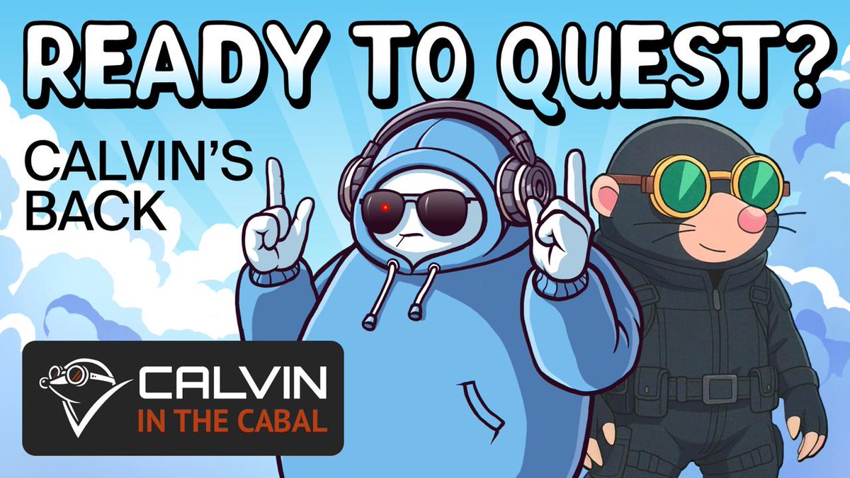 TON Station (@tonstationgames) on Twitter photo Heads up, Sooners!
Our old pals <a href="/cabalcalvin/">Calvin in the Cabal</a> are back with fresh quests to make your thumbs twitch!
If you forgot who $CALVIN is (shame on you, but we forgive ):
$CALVIN = your VIP pass to world-class automated trading multimedia madness.
AI-powered finance? β
On-chain Heads up, Sooners!
Our old pals <a href="/cabalcalvin/">Calvin in the Cabal</a> are back with fresh quests to make your thumbs twitch!
If you forgot who $CALVIN is (shame on you, but we forgive ):
$CALVIN = your VIP pass to world-class automated trading multimedia madness.
AI-powered finance? β
On-chain